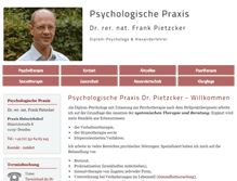 Tablet Screenshot of praxis-heinrichshof.de